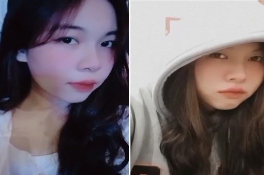 Cô bé Linh với làn da mịn màng và vòng một quyến rũ