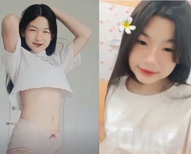 Em nữ sinh sexy vừa tròn 18 đã biết tự tin show bướm xinh