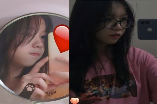 Em rau sạch bím còn chưa nhẵn bóng